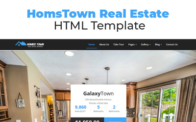 HomsTown Real Estate Template Web №67750