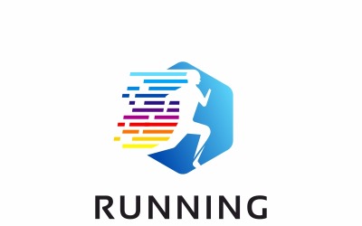 Running Logo Template