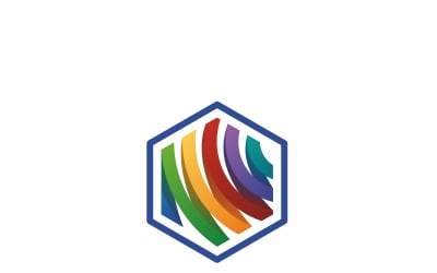 Hexagon Media Logo Template