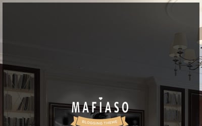 Mafiaso - Kreatív blog WordPress téma