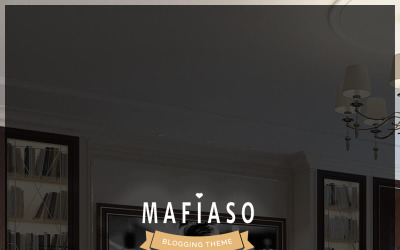 Mafiaso - Kreativní blog WordPress téma