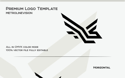 Орел шаблон логотипу