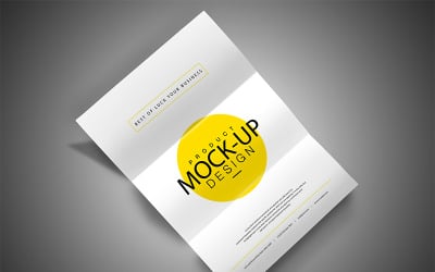 A4 Size Flyer product mockup