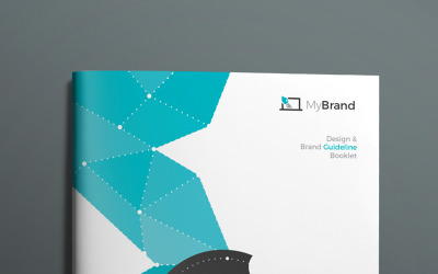Plantilla De Identidad Corporativa "Brand Manual" #67908