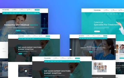 Reszponzív Galenical - Medical & Health Service WordPress sablon 67928