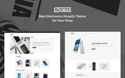 Subas – obchod s elektronikou Shopify Theme