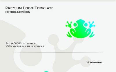 Web Frog Logo Template