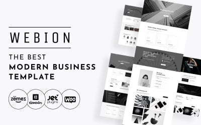 Webion - Business WordPress Elementor Minimalist Theme (Multipurpose)