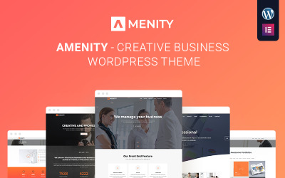 Amenity - Thème WordPress Business One Page