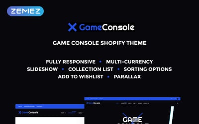 Console de jogos - Tema Bright Gaming Shopify