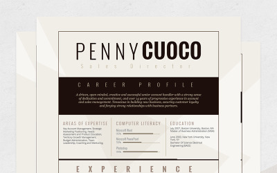 Alcyone - Resume Template