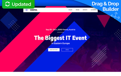Eventex - Corporate Event Templates de Landing Page №68224