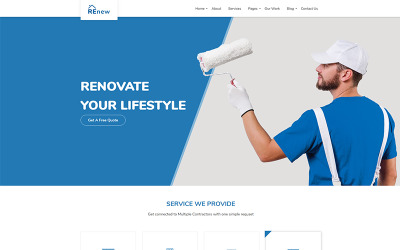 Reszponzív Ligothemes - Renew Multi-Purpose Weboldal sablon 68295
