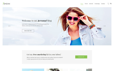 xPression - Tema mínimo de WordPress para blogs