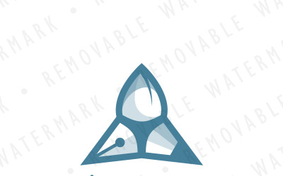 Modelo de logotipo do Triângulo de Criação