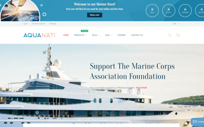 Aquanati - Tema Marine Store Shopify