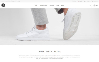 B.Com - Shoes OpenCart sablon