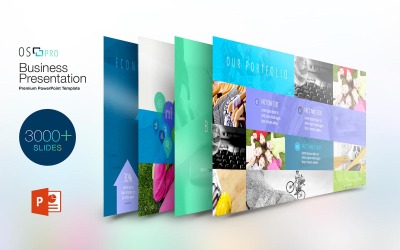 iOS: Шаблон PowerPoint Pro Business