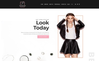 Juventas - Salon Elementor WordPress Theme