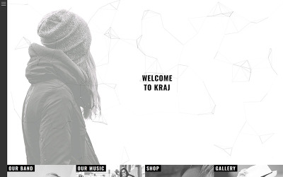 Kraj - Musikband WordPress Theme