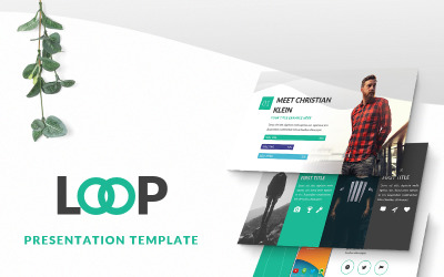 Loop Presentation PowerPoint šablony