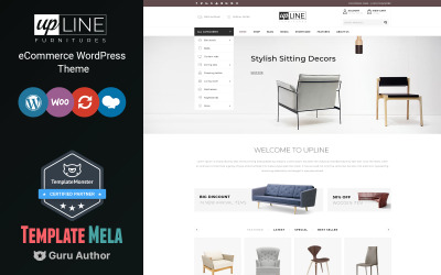 UpLine - Tema WooCommerce da Loja Online de Móveis
