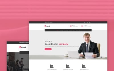 Boast - corporate Website Template