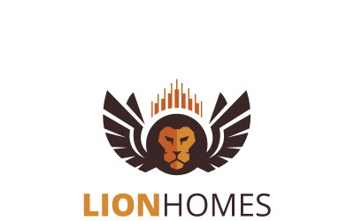 Lion Homes Logo Template
