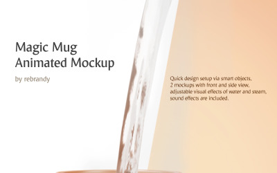 Magic Mug Animated product mockup