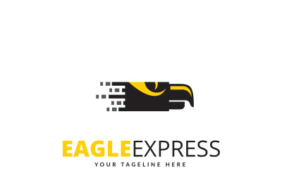 Modelo de logotipo Eagle Express