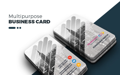Multipurpose Business Card - Corporate Identity Template