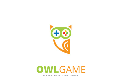 Owl Game Logo Template