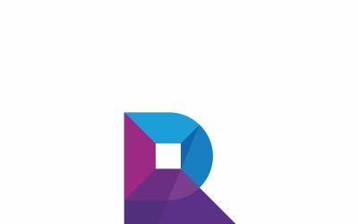 Rotatex R Letter Logo Template