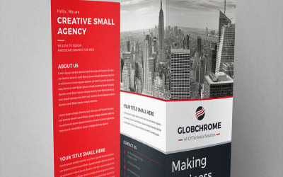 Cleaning Corporate Trifold Brochure - Corporate Identity Template