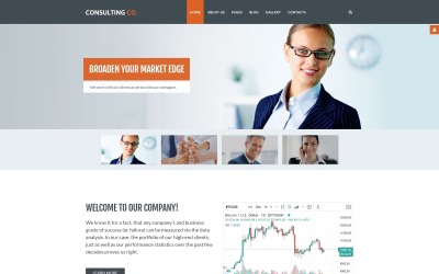 Consulting Co. - Консультаційний корпоративний шаблон Joomla