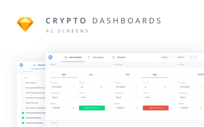Crypto Web Kit UI elemek 68746