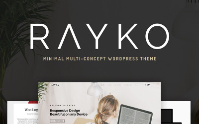 Motyw WooCommerce Rayko - Minimal Multi-Concept WooCommerce Theme #68766