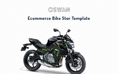 Oswan - e-kereskedelmi kerékpárüzlet webhelysablon
