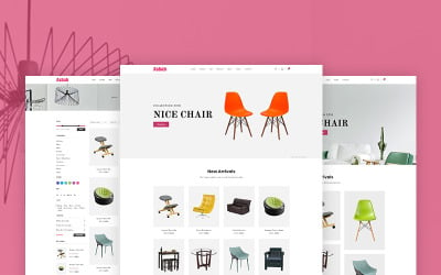 Asbab - webbplatsmall för e-handel