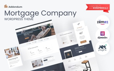 Dodatek - Téma WordPress Hypoteční společnost