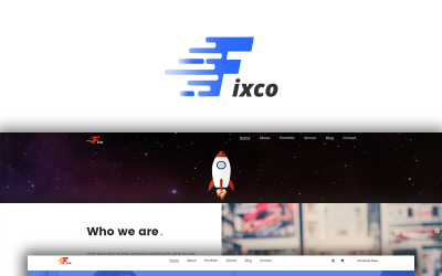 Fixco - многоцелевой шаблон сайта Bootstrap5