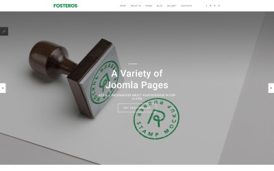 Fosteros - бізнес Joomla шаблон