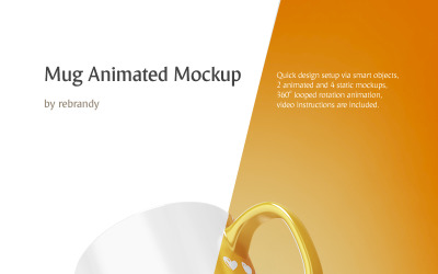 Mug Animated product mockup