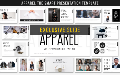 RUHÁZAT – PowerPoint sablon