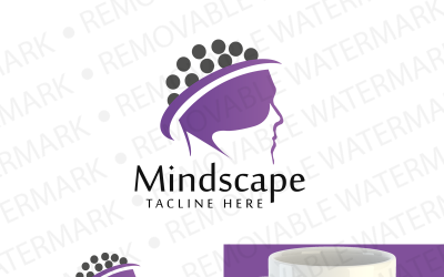 Шаблон логотипу Mindscape