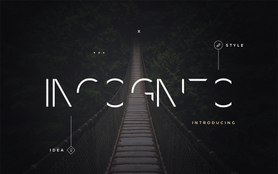 Incognito Font Pack Font