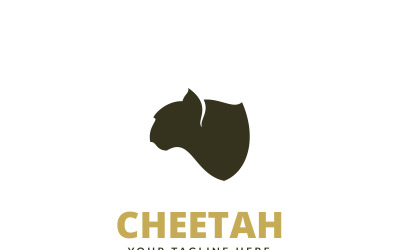 Plantilla de logotipo de guepardo