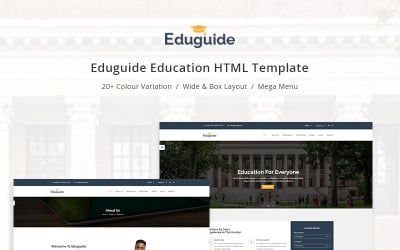 Eduguide - Modello di sito web per l&amp;#39;istruzione