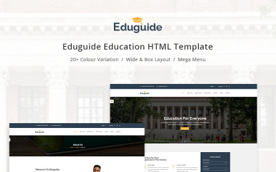 Eduguide - Oktatási webhely sablon