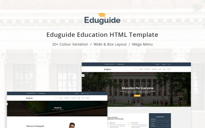 Eduguide - Шаблон веб-сайту про освіту